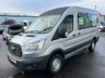 USED 2016 16 FORD TRANSIT 2.2 TDCi 350 HDT Minibus 4dr Diesel Manual L2 H2 (196 g/km, 123 bhp)  11 SEATER 1 OWNER , PRICE IS &pound;13750+VAT, GENUINE LOW MILES , FULL SERVICE HISTORY, 11 SEATER