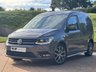 USED 2017 17 VOLKSWAGEN CADDY 2.0 TDI C20 BlueMotion Tech Highline Panel Van 5dr Diesel DSG SWB Euro 6 (s/s) (150 ps) A GREAT EXAMPLE-BIG SPEC.