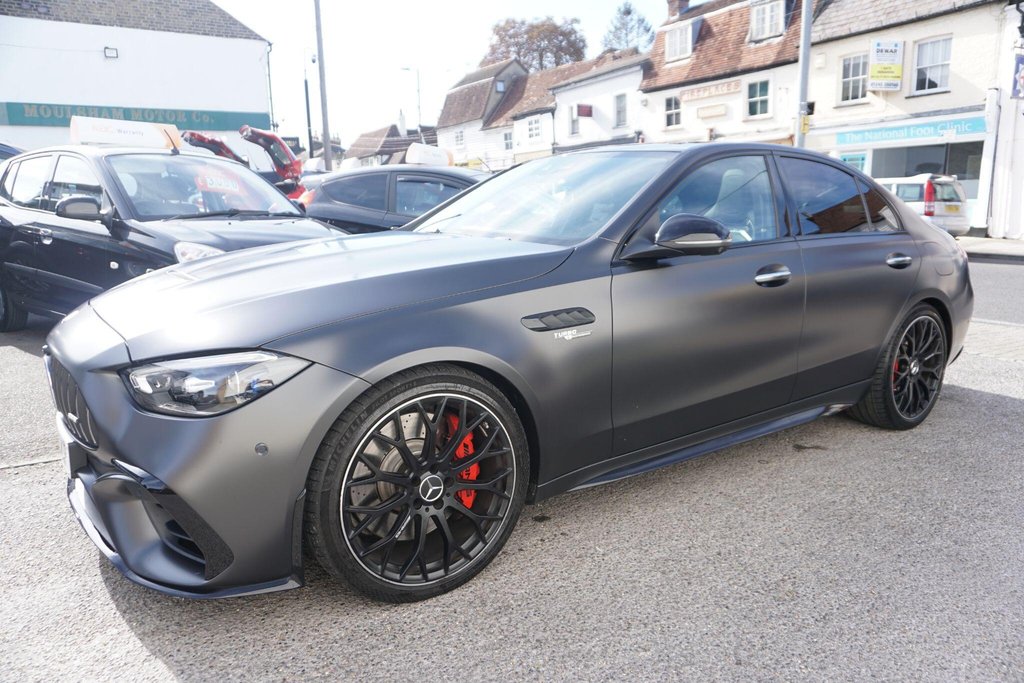 USED 2024 24 MERCEDES-BENZ C CLASS 2.0 C63 6.1kWh AMG S E Performance Night Edition (Premium Plus) SpdS MCT 4MATIC+ Euro 6 (s/s) 4dr JUST ARRIVED