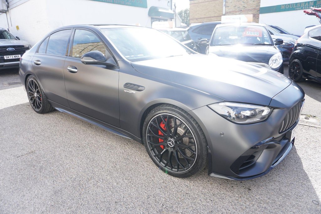 USED 2024 24 MERCEDES-BENZ C CLASS 2.0 C63 6.1kWh AMG S E Performance Night Edition (Premium Plus) SpdS MCT 4MATIC+ Euro 6 (s/s) 4dr JUST ARRIVED
