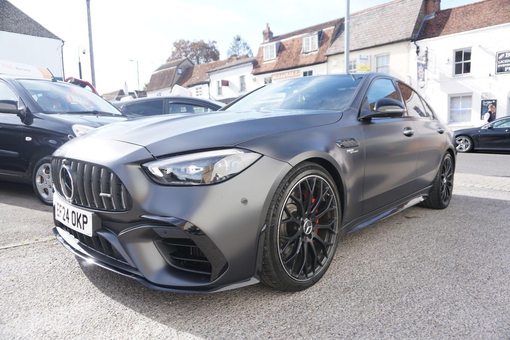 USED 2024 24 MERCEDES-BENZ C CLASS 2.0 C63 6.1kWh AMG S E Performance Night Edition (Premium Plus) SpdS MCT 4MATIC+ Euro 6 (s/s) 4dr JUST ARRIVED