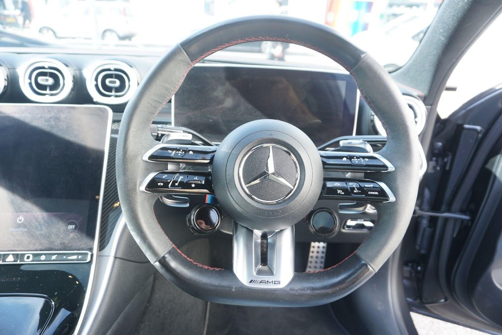 USED 2024 24 MERCEDES-BENZ C CLASS 2.0 C63 6.1kWh AMG S E Performance Night Edition (Premium Plus) SpdS MCT 4MATIC+ Euro 6 (s/s) 4dr JUST ARRIVED
