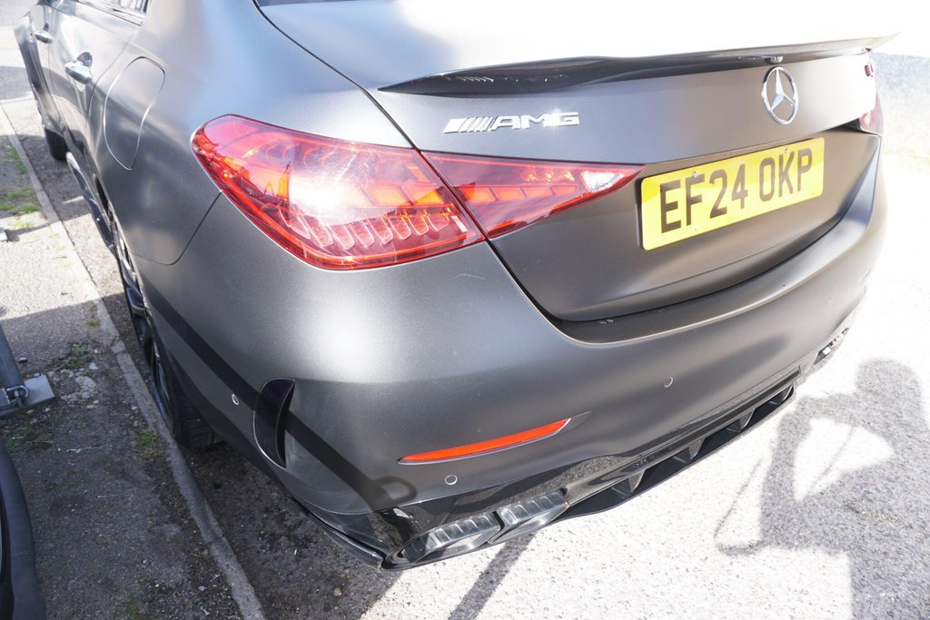 USED 2024 24 MERCEDES-BENZ C CLASS 2.0 C63 6.1kWh AMG S E Performance Night Edition (Premium Plus) SpdS MCT 4MATIC+ Euro 6 (s/s) 4dr JUST ARRIVED