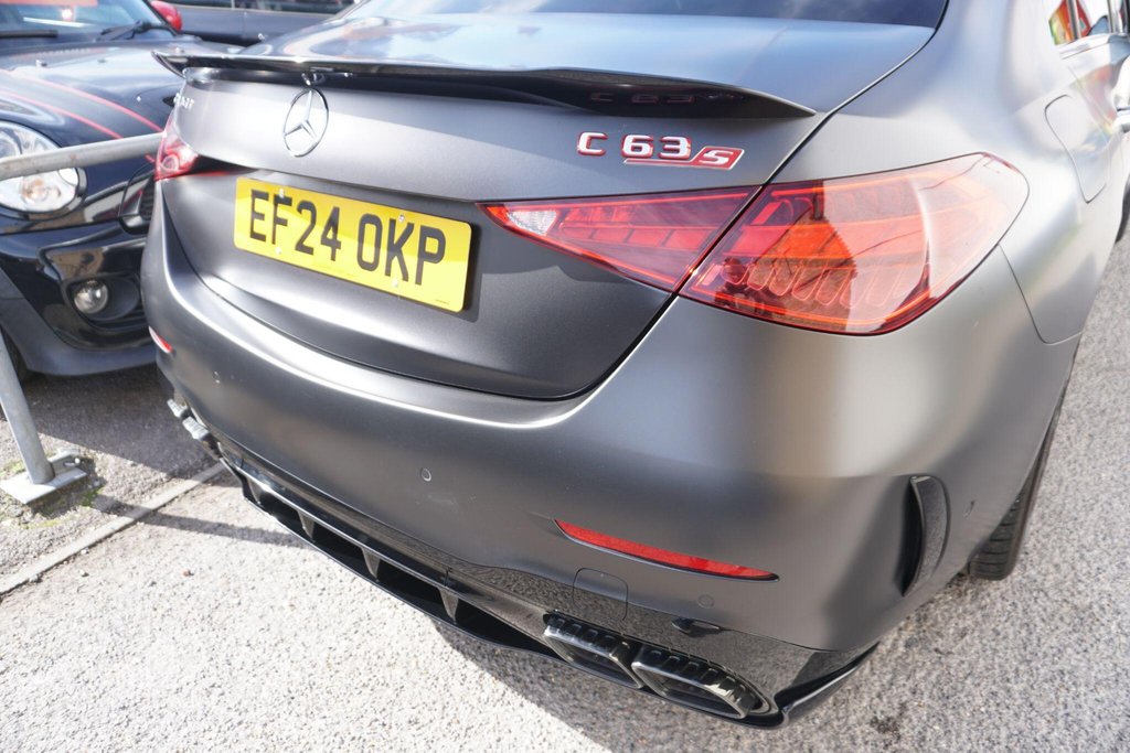 USED 2024 24 MERCEDES-BENZ C CLASS 2.0 C63 6.1kWh AMG S E Performance Night Edition (Premium Plus) SpdS MCT 4MATIC+ Euro 6 (s/s) 4dr JUST ARRIVED