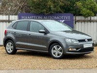 USED 2016 66 VOLKSWAGEN POLO 1.2 TSI BlueMotion Tech Match Hatchback 5dr Petrol Manual Euro 6 (s/s) (90 ps) 