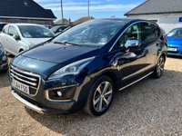 USED 2015 64 PEUGEOT 3008 2.0 HDi Allure SUV 5dr Diesel Auto Euro 5 (163 ps) Automatic With Full History + Panoramic Roof + Nav