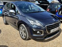 USED 2015 64 PEUGEOT 3008 2.0 HDi Allure SUV 5dr Diesel Auto Euro 5 (163 ps) Automatic With Full History + Panoramic Roof + Nav