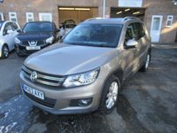 USED 2013 63 VOLKSWAGEN TIGUAN 2.0 TDI BlueMotion Tech Match SUV 5dr Diesel DSG Euro 5 (s/s) (177 ps) 2 OWNER+FULL SERVICE HISTORY