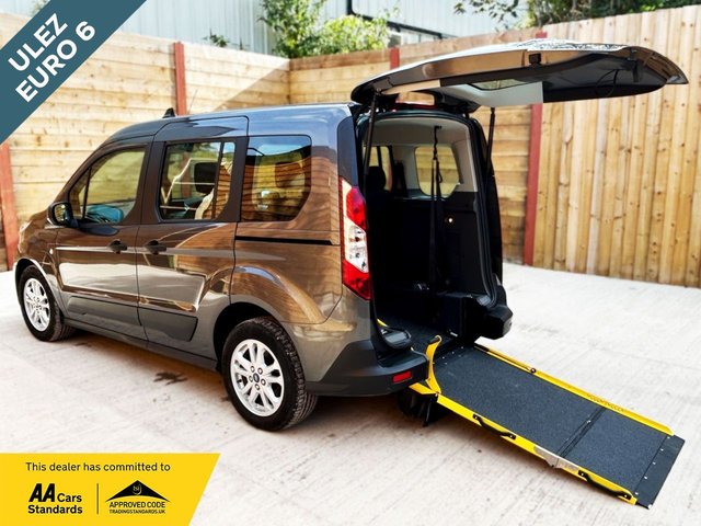 View our Ford Tourneo Connect 3 Seat Wheelchair Accessible Disabled Access Vehicle WAV