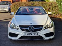 USED 2015 65 MERCEDES-BENZ E-CLASS 2.1 E220 BlueTEC AMG Line (Premium) Cabriolet 2dr Diesel G-Tronic+ Euro 6 (s/s) (177 ps) RARE FACTORY ORDERED CABRIO