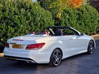 USED 2015 65 MERCEDES-BENZ E-CLASS 2.1 E220 BlueTEC AMG Line (Premium) Cabriolet 2dr Diesel G-Tronic+ Euro 6 (s/s) (177 ps) RARE FACTORY ORDERED CABRIO