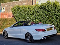 USED 2015 65 MERCEDES-BENZ E-CLASS 2.1 E220 BlueTEC AMG Line (Premium) Cabriolet 2dr Diesel G-Tronic+ Euro 6 (s/s) (177 ps) RARE FACTORY ORDERED CABRIO
