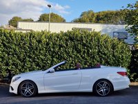USED 2015 65 MERCEDES-BENZ E-CLASS 2.1 E220 BlueTEC AMG Line (Premium) Cabriolet 2dr Diesel G-Tronic+ Euro 6 (s/s) (177 ps) RARE FACTORY ORDERED CABRIO