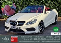 USED 2015 65 MERCEDES-BENZ E-CLASS 2.1 E220 BlueTEC AMG Line (Premium) Cabriolet 2dr Diesel G-Tronic+ Euro 6 (s/s) (177 ps) RARE FACTORY ORDERED CABRIO