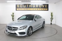 USED 2016 66 MERCEDES-BENZ C-CLASS 2.1 C250d AMG Line (Premium Plus) Coupe 2dr Diesel G-Tronic+ Euro 6 (s/s) (204 ps) * EXTENDED WARRANTIES AVAILABLE *