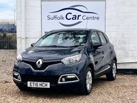 USED 2015 15 RENAULT CAPTUR 1.5 dCi ENERGY Expression + SUV 5dr Diesel Manual Euro 6 (s/s) (90 ps) www.suffolkcarcentre.co.uk - Located at Lowestoft