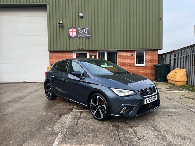 2022 22 Seat Ibiza 1.0 TSI FR Sport Hatchback 5dr Petrol Manual Euro 6 (s/s) (110 ps)