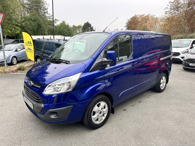 2015 65 Ford Transit Custom 2.2 TDCi 290 Limited Panel Van 5dr Diesel Manual L1 H1 (186 g/km, 123 bhp)