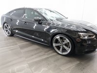 USED 2019 19 AUDI A5 2.0 TDI 35 Black Edition Sportback 5dr Diesel S Tronic Euro 6 (s/s) (150 ps) 20'' ALLOY WHEELS , FRONT AND REAR PARKING SENSORS , HEATED LEATHER SEATS , SAT NAV , APPLE CARPLAY / ANDROID AUTO , BLUETOOTH , CRUISE CONTROL , SPEED LIMITER
