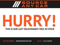 USED 2022 72 VOLKSWAGEN T-ROC 1.5 TSI Style SUV 5dr Petrol Manual Euro 6 (s/s) (150 ps) 1 OWNER SERVICE HISTORY 6 MONTHS WARRANTY SELF PARKING FUNCTION SATNAV APP CONNECT