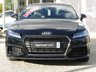 USED 2018 18 AUDI TT 1.8 TFSI S line Coupe 3dr Petrol S Tronic Euro 6 (s/s) (180 ps) Finished in BRILLIANT BLACK with Contrasting EBONY LEATHER / ALCANTARA trim. This third generation AUDI TT is a style icon that stands out in the crowd. The BRILLIANT BLACK makes it look a lot sportier that the greys, silvers and white TT's around. Features include LED day lights, 19" Alloys, DAB radio, Virtual Cockpit, Leather/alcantara, Cruise Control, Active Rear  Spoiler and much more. Audi Dealer Serviced at 13331 miles, 19149 miles, 21019 miles and at 22988 miles.
