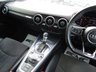 USED 2018 18 AUDI TT 1.8 TFSI S line Coupe 3dr Petrol S Tronic Euro 6 (s/s) (180 ps) Finished in BRILLIANT BLACK with Contrasting EBONY LEATHER / ALCANTARA trim. This third generation AUDI TT is a style icon that stands out in the crowd. The BRILLIANT BLACK makes it look a lot sportier that the greys, silvers and white TT's around. Features include LED day lights, 19" Alloys, DAB radio, Virtual Cockpit, Leather/alcantara, Cruise Control, Active Rear  Spoiler and much more. Audi Dealer Serviced at 13331 miles, 19149 miles, 21019 miles and at 22988 miles.