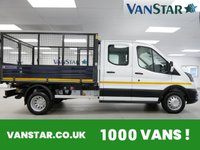 USED 2023 73 FORD TRANSIT 470 RWD 2.0 EBL 170 BHP L3 LONG CREWCAB 7 SEATER CAGED TIPPER CAGED TIPPER | 7 SEATS | 170 BHP | RWD