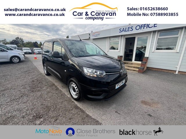 View our Toyota Proace City 1.5 BlueHDi Active Short Panel Van 5dr Diesel Manual SWB Euro 6 (s/s) (100 bhp)