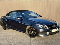 USED 2015 MERCEDES-BENZ E CLASS 2.1 E220 BlueTEC AMG Line Cabriolet 2dr Diesel G-Tronic+ Euro 6 (s/s) (177 ps) AMG Styling | Cabriolet