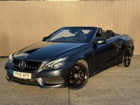 USED 2015 MERCEDES-BENZ E CLASS 2.1 E220 BlueTEC AMG Line Cabriolet 2dr Diesel G-Tronic+ Euro 6 (s/s) (177 ps) AMG Styling | Cabriolet