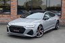 USED 2020 70 AUDI RS7 4.0 TFSI V8 Carbon Black Sportback 5dr Petrol Tiptronic quattro Euro 6 (s/s) (600 ps) 1 OWNER / PAN ROOF / B&O SOUND