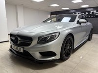 USED 2016 16 MERCEDES-BENZ S-CLASS 4.7 S500 V8 AMG Line Coupe 2dr Petrol G-Tronic Euro 6 (s/s) (455 ps) *8 SERVICES WITH MERC*PAN ROOF*