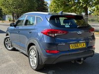 USED 2017 66 HYUNDAI TUCSON 1.7 CRDi Blue Drive SE SUV 5dr Diesel Manual Euro 6 (s/s) (116 ps) ULEZ+STUNNING+FSH+PS+HS+TOW BAR+CC