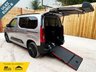 USED 2024 74 CITROEN BERLINGO 3 Seat Auto Wheelchair Accessible Disabled Access Vehicle WAV 