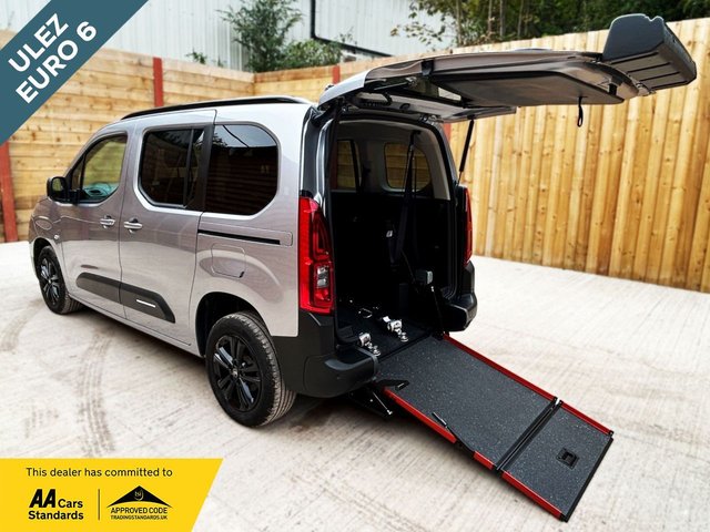View our Citroen Berlingo 3 Seat Auto Wheelchair Accessible Disabled Access Vehicle WAV