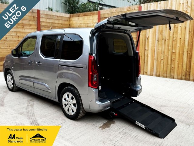 View our Vauxhall Combo Life 4 Seat Petrol Auto Wheelchair Accessible Disabled Access Vehicle WAV