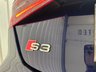 USED 2015 15 AUDI S3 2.0 TFSI Hatchback 3dr Petrol S Tronic quattro Euro 6 (s/s) (300 ps) 2 KEYS / FMDSH