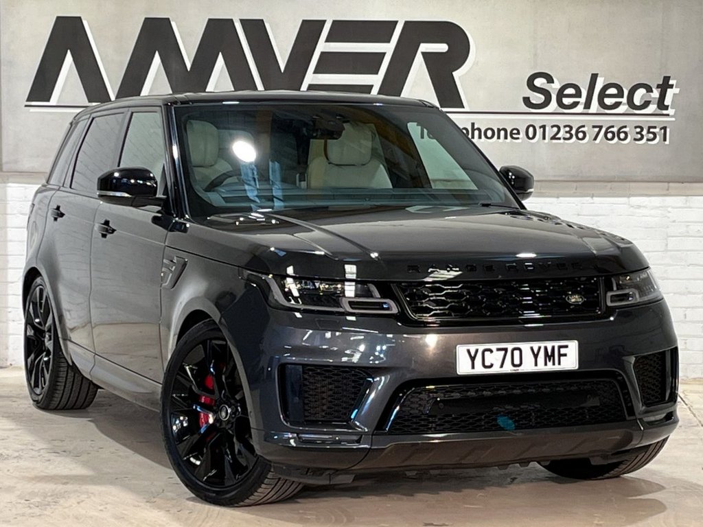 USED 2021 70 LAND ROVER RANGE ROVER SPORT 3.0 P400 MHEV HST SUV 5dr Petrol Auto 4WD Euro 6 (s/s) (400 ps)