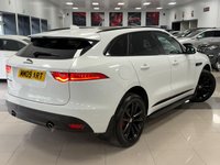 USED 2017 09 JAGUAR F-PACE 2.0 D240 R-Sport SUV 5dr Diesel Auto AWD Euro 6 (s/s) (240 ps) RED LEAHTER INTERIOR + D240 + PANORAMIC GLASS ROOF!