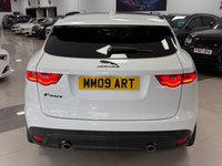 USED 2017 09 JAGUAR F-PACE 2.0 D240 R-Sport SUV 5dr Diesel Auto AWD Euro 6 (s/s) (240 ps) RED LEAHTER INTERIOR + D240 + PANORAMIC GLASS ROOF!
