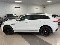 USED 2017 09 JAGUAR F-PACE 2.0 D240 R-Sport SUV 5dr Diesel Auto AWD Euro 6 (s/s) (240 ps) RED LEAHTER INTERIOR + D240 + PANORAMIC GLASS ROOF!