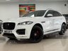 USED 2017 09 JAGUAR F-PACE 2.0 D240 R-Sport SUV 5dr Diesel Auto AWD Euro 6 (s/s) (240 ps) RED LEAHTER INTERIOR + D240 + PANORAMIC GLASS ROOF!