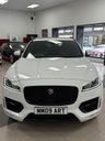 USED 2017 09 JAGUAR F-PACE 2.0 D240 R-Sport SUV 5dr Diesel Auto AWD Euro 6 (s/s) (240 ps) RED LEAHTER INTERIOR + D240 + PANORAMIC GLASS ROOF!