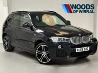 USED 2016 66 BMW X3 2.0 20d M Sport SUV 5dr Diesel Auto xDrive Euro 6 (s/s) (190 ps) 