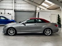 USED 2016 16 MERCEDES-BENZ E-CLASS 2.0 E200 AMG Line Cabriolet 2dr Petrol G-Tronic+ Euro 6 (s/s) (184 ps) DARK RED ROOF+AIRSCARF+LEATHER
