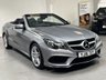 USED 2016 16 MERCEDES-BENZ E-CLASS 2.0 E200 AMG Line Cabriolet 2dr Petrol G-Tronic+ Euro 6 (s/s) (184 ps) DARK RED ROOF+AIRSCARF+LEATHER