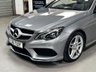 USED 2016 16 MERCEDES-BENZ E-CLASS 2.0 E200 AMG Line Cabriolet 2dr Petrol G-Tronic+ Euro 6 (s/s) (184 ps) DARK RED ROOF+AIRSCARF+LEATHER