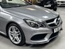 USED 2016 16 MERCEDES-BENZ E-CLASS 2.0 E200 AMG Line Cabriolet 2dr Petrol G-Tronic+ Euro 6 (s/s) (184 ps) DARK RED ROOF+AIRSCARF+LEATHER