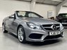 USED 2016 16 MERCEDES-BENZ E-CLASS 2.0 E200 AMG Line Cabriolet 2dr Petrol G-Tronic+ Euro 6 (s/s) (184 ps) DARK RED ROOF+AIRSCARF+LEATHER