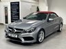 USED 2016 16 MERCEDES-BENZ E-CLASS 2.0 E200 AMG Line Cabriolet 2dr Petrol G-Tronic+ Euro 6 (s/s) (184 ps) DARK RED ROOF+AIRSCARF+LEATHER